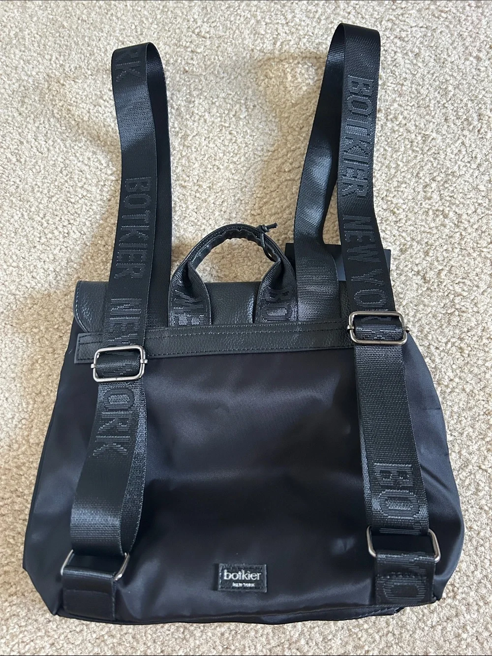 Bottkier NY Mini Black Backpack - NWT